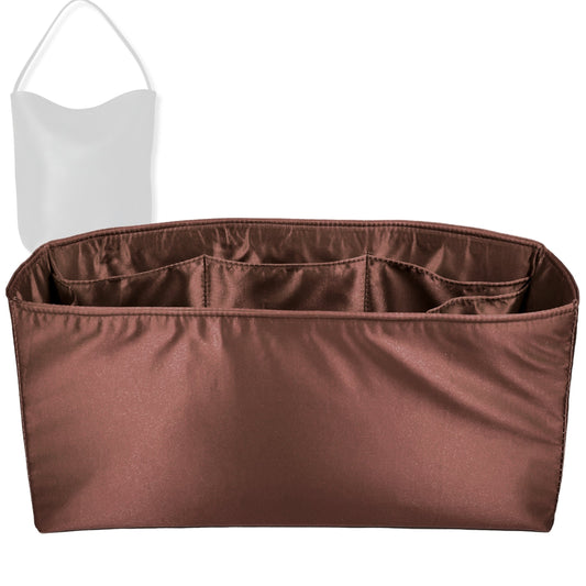 Bag Insert for (The Row, Medium N/S Park Tote) Organizer Tote Purse Organiser Liner Shaper [Premium Silk Material]