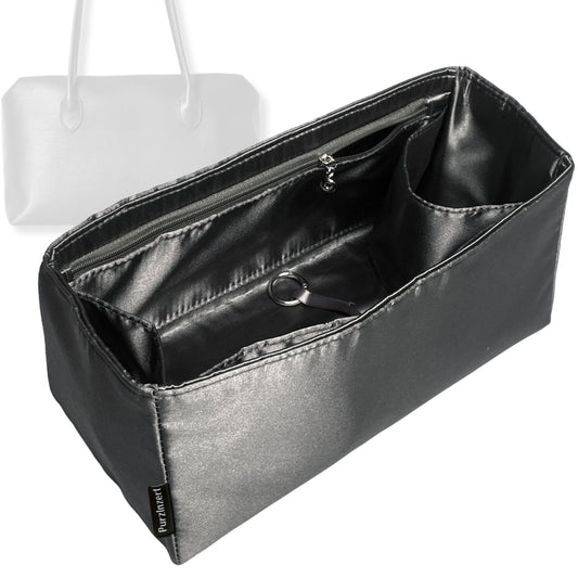 Bag Insert for (The Row, Terrasse Bag) Organizer Tote Purse Organiser Liner Shaper [Premium Silk Material]