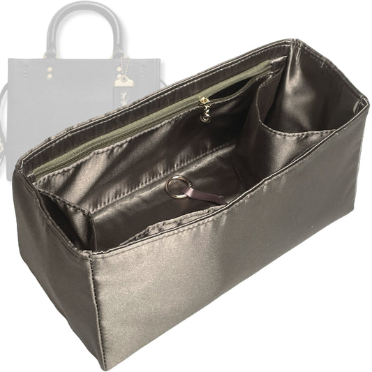 Bag Insert for (Coach, Rogue 39) Organizer Tote Purse Organiser Liner Shaper [Premium Silk Material]