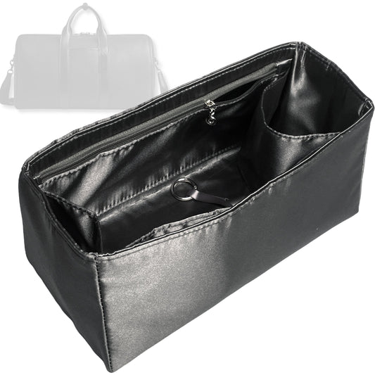Bag Insert for (Coach, GOTHAM DUFFLE BAG 24) Organizer Tote Purse Organiser Liner Shaper [Premium Silk Material]