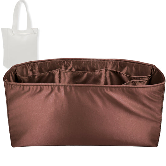 Bag Insert for (Strathberry, Melody Tote) Organizer Tote Purse Organiser Liner Shaper [Premium Silk Material]