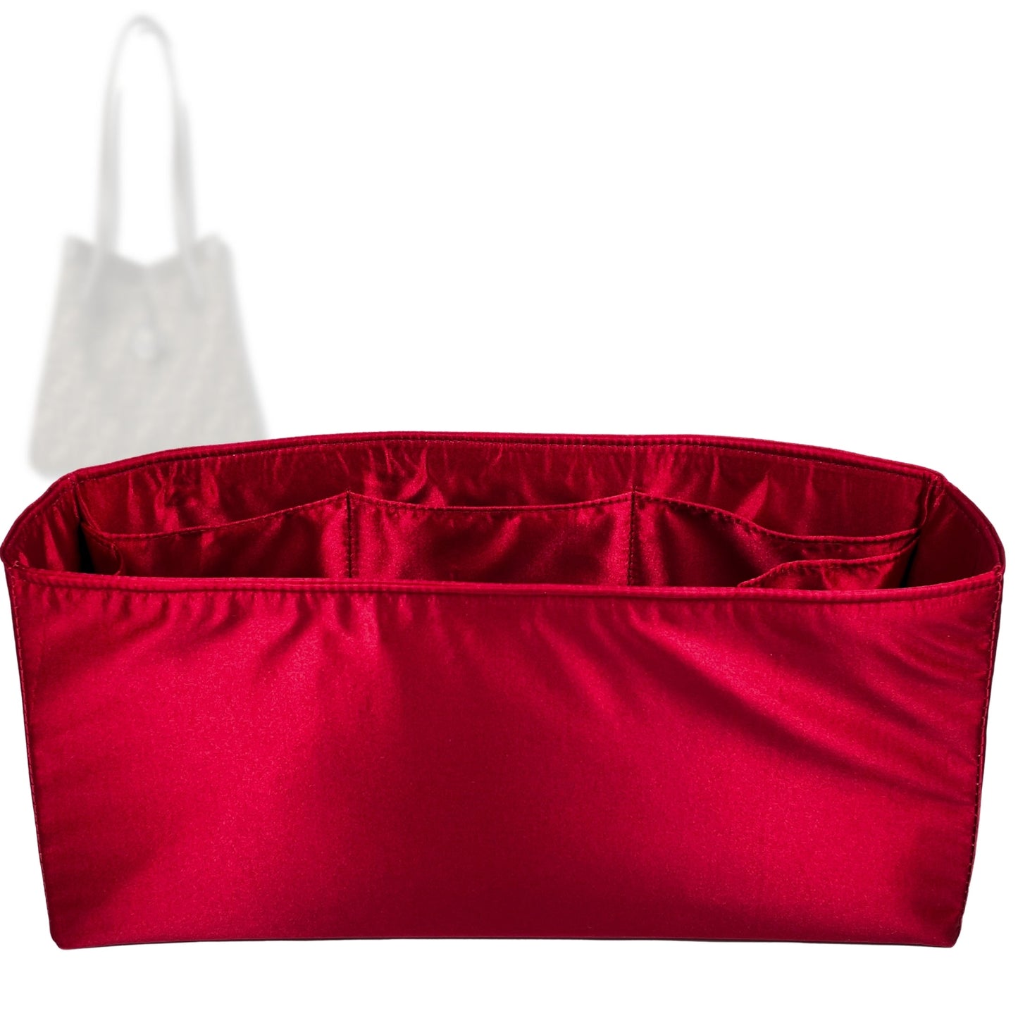 Bag Insert for (Fendi, Origami Medium Bag) Organizer Tote Purse Organiser Liner Shaper [Premium Silk Material]