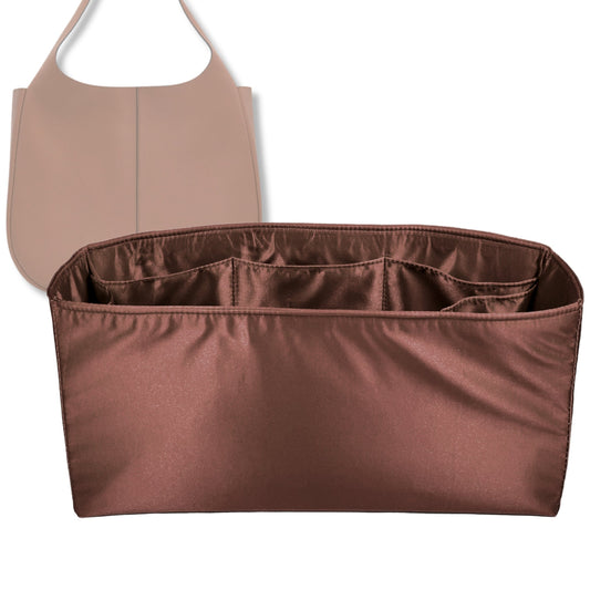 Bag Insert for (Oroton, Emilia Large Tote) Organizer Tote Purse Organiser Liner Shaper [Premium Silk Material]