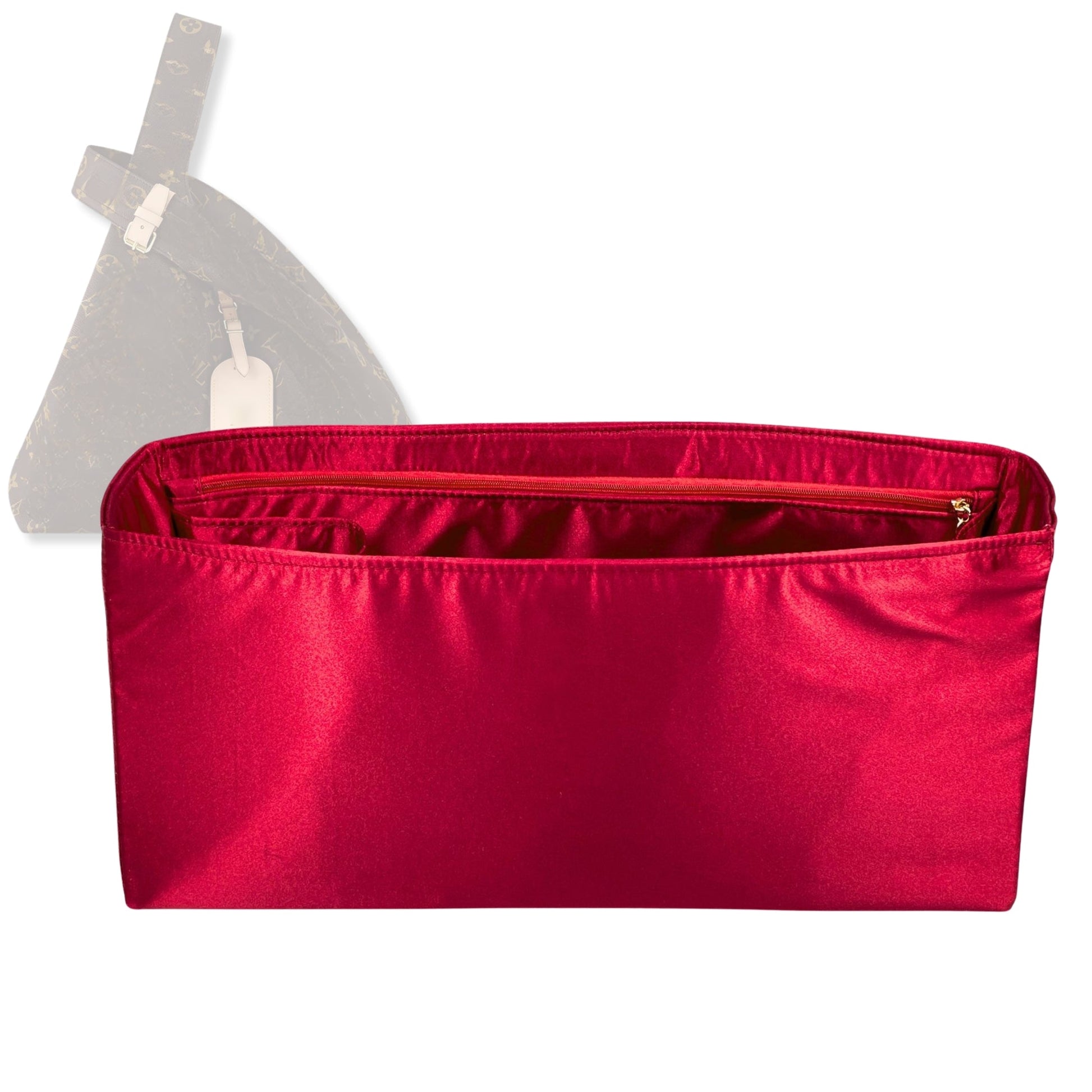 Bag Insert for (LV, Atlantis GM) Organizer Tote Purse Organiser Liner Shaper [Premium Silk Material]