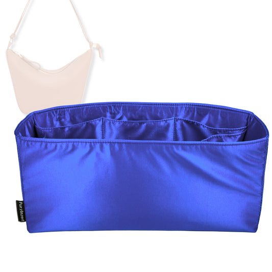 Bag Insert for (Loewe, Mini Hammock hobo) Organizer Tote Purse Organiser Liner Shaper [Premium Silk Material]