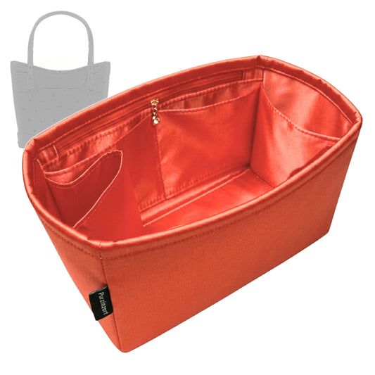 Bag Insert for (Crocs, Classic Medium Tote) Organizer Tote Purse Organiser Liner Shaper [Premium Silk Material]