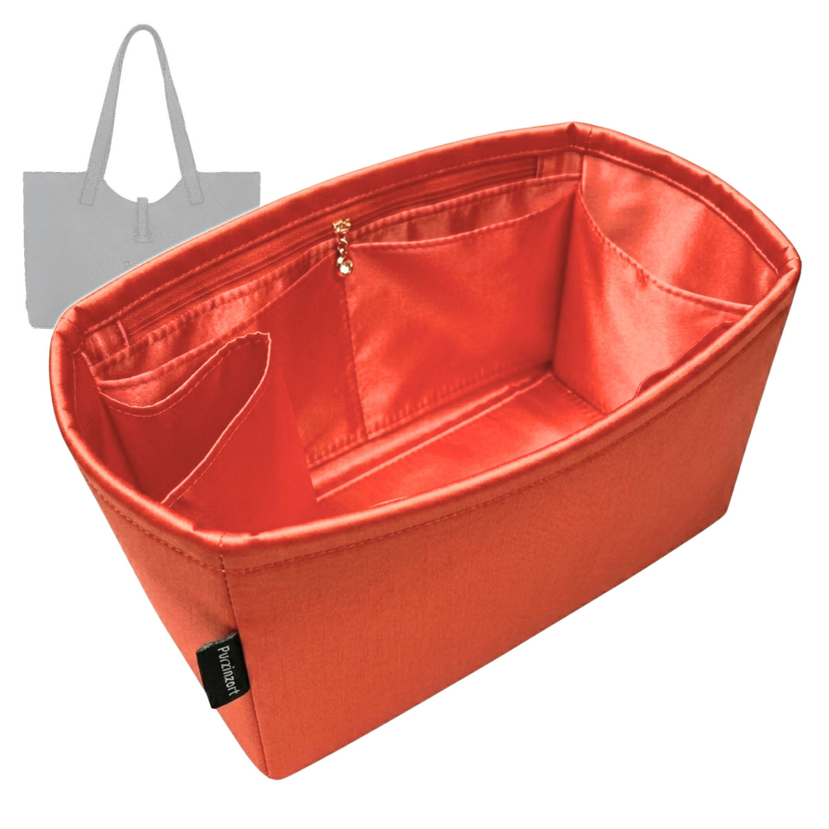 Bag Insert for (Strath berr., Kite Tote) Organizer Tote Purse Organiser Liner Shaper [Premium Silk Material]
