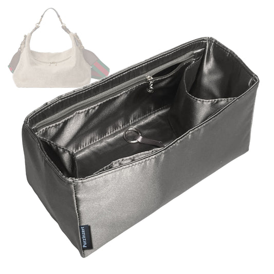 Bag Insert for (Gucci, Brera medium crossbody bag) Organizer Tote Purse Organiser Liner Shaper [Premium Silk Material]