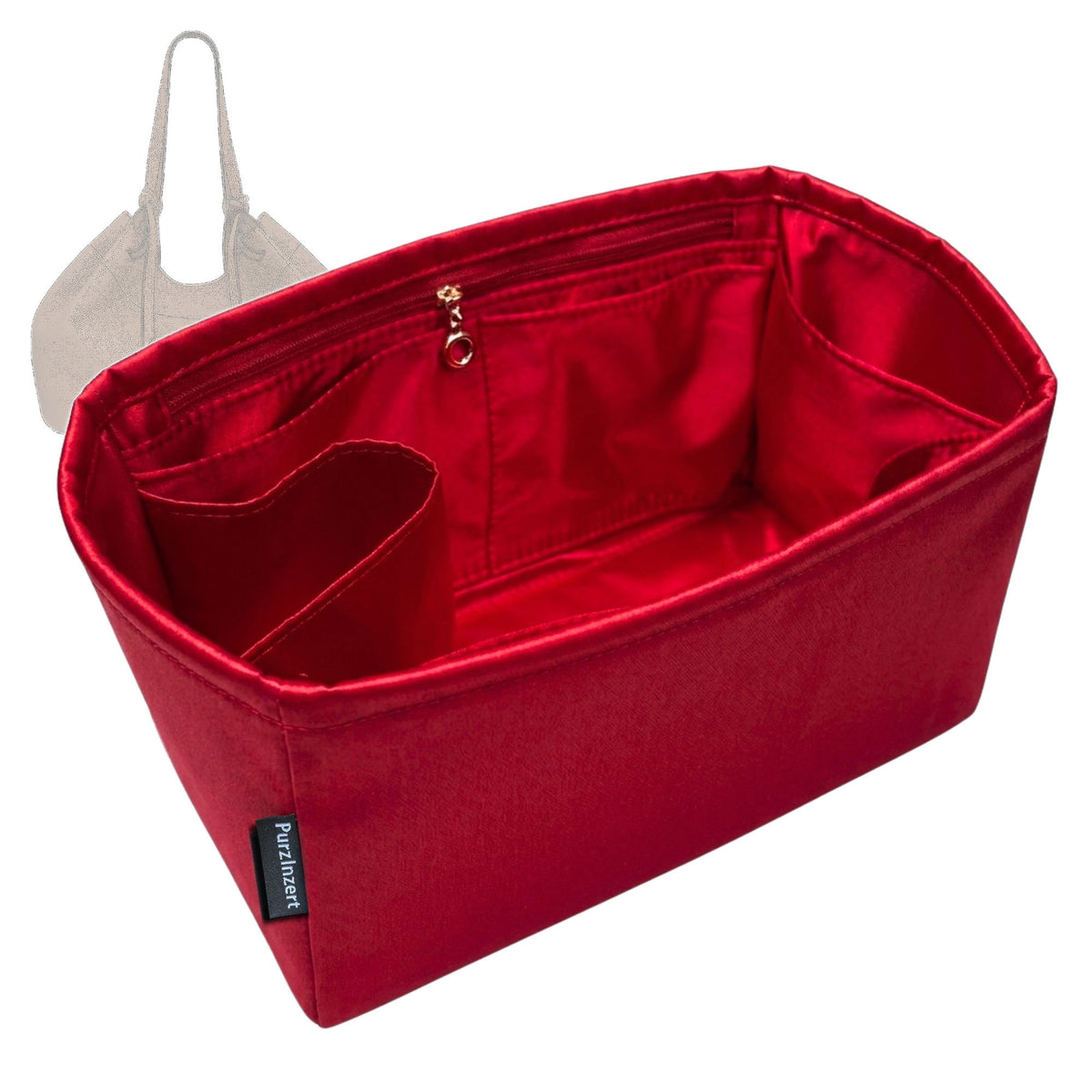 Bag Insert for (Strath berr., Barra Tote) Organizer Tote Purse Organiser Liner Shaper [Premium Silk Material]