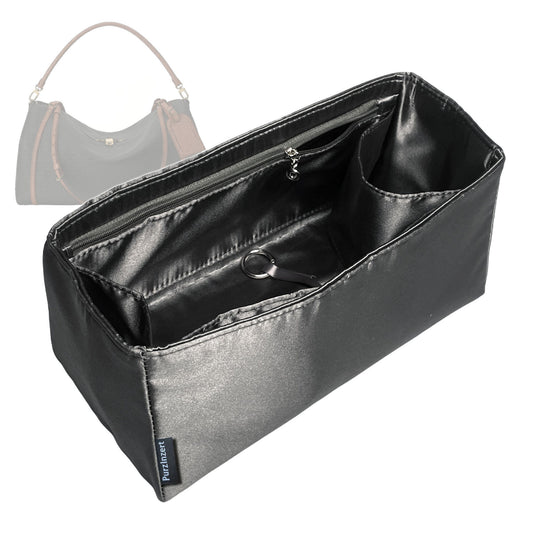 Bag Insert for (LV, Express Travel) Organizer Tote Purse Organiser Liner Shaper [Premium Silk Material]