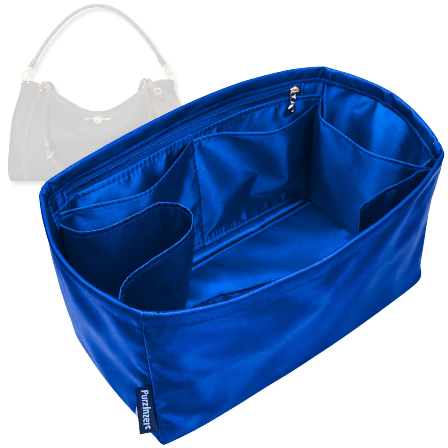 Bag Insert for (LV, Express Travel) Organizer Tote Purse Organiser Liner Shaper [Premium Silk Material]