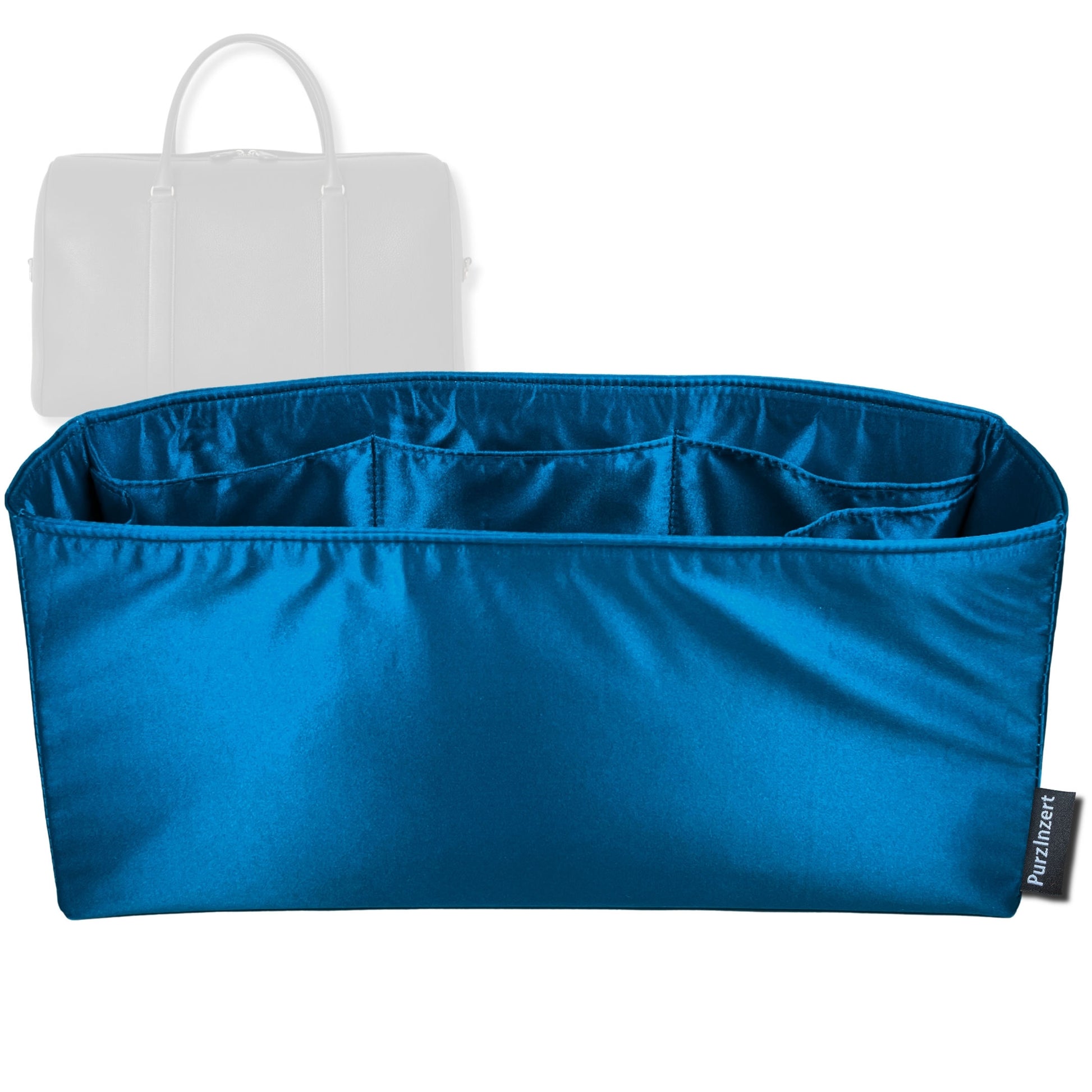Bag Insert for (The Row, Iowa Duffle) Organizer Tote Purse Organiser Liner Shaper [Premium Silk Material]