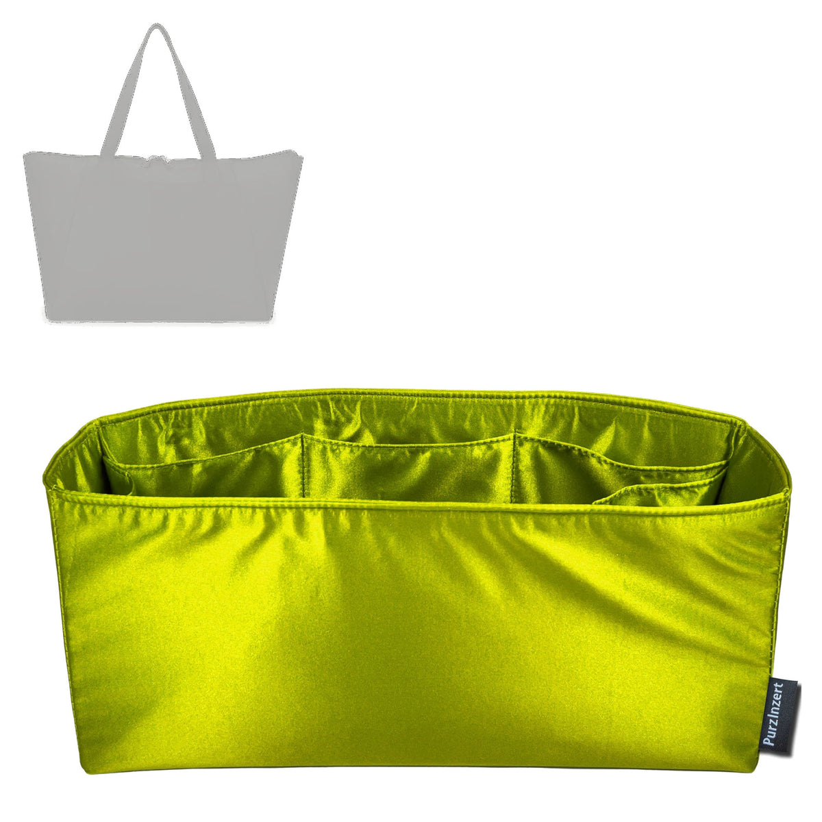 Bag Insert for (Tumi, Just In Case Medium Tote) Organizer Tote Purse Organiser Liner Shaper [Premium Silk Material]