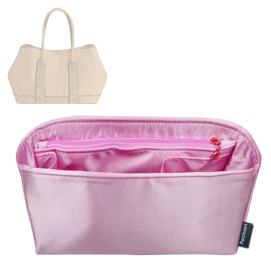 Bag Insert for (Hermes, Neo Garden Voyage 41 bag) Organizer Tote Purse Organiser Liner Shaper [Premium Silk Material]