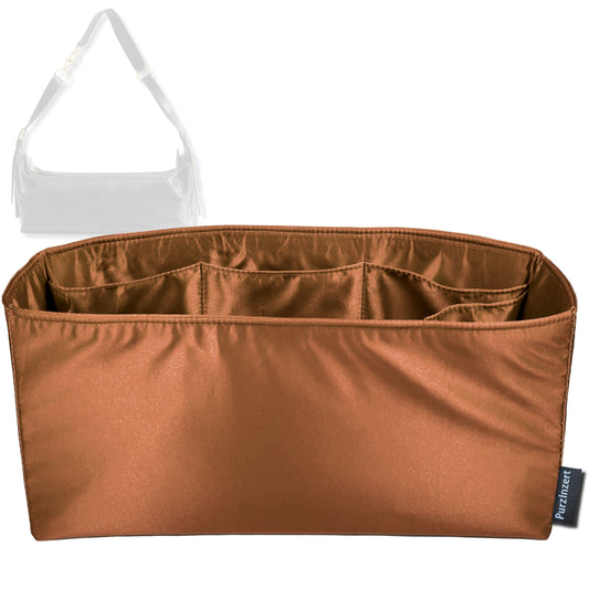 Bag Insert for (Dior, Medium D-Journey) Organizer Tote Purse Organiser Liner Shaper [Premium Silk Material]