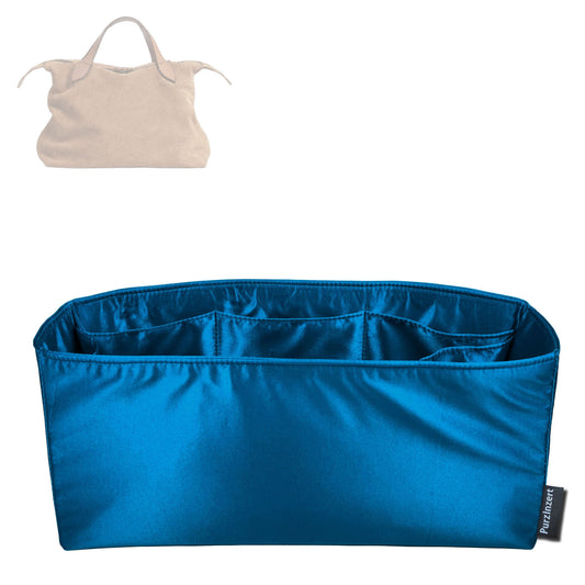 Bag Insert for (Parker Thatch, Charlie Bag) Organizer Tote Purse Organiser Liner Shaper [Premium Silk Material]