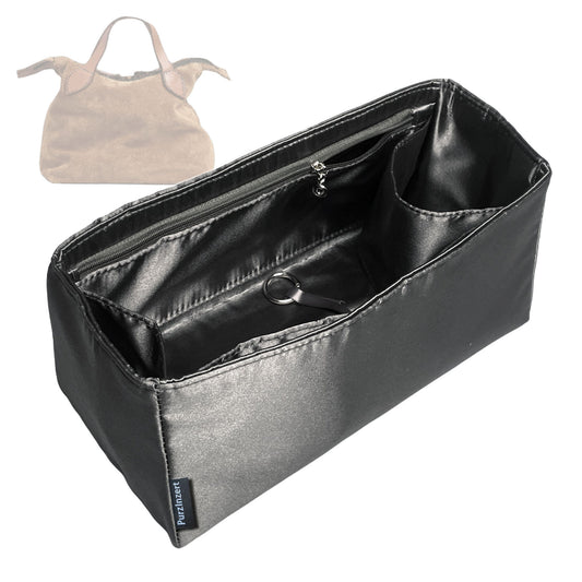 Bag Insert for (Parker Thatch, Small Charlie) Organizer Tote Purse Organiser Liner Shaper [Premium Silk Material]