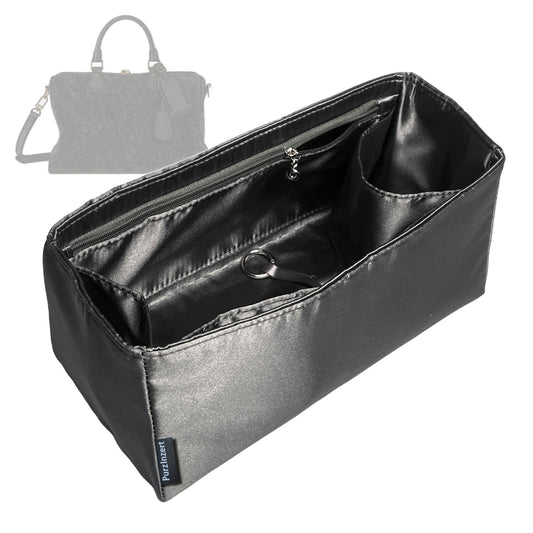 Bag Insert for (LV, Speedy Soft 30) Organizer Tote Purse Organiser Liner Shaper [Premium Silk Material]