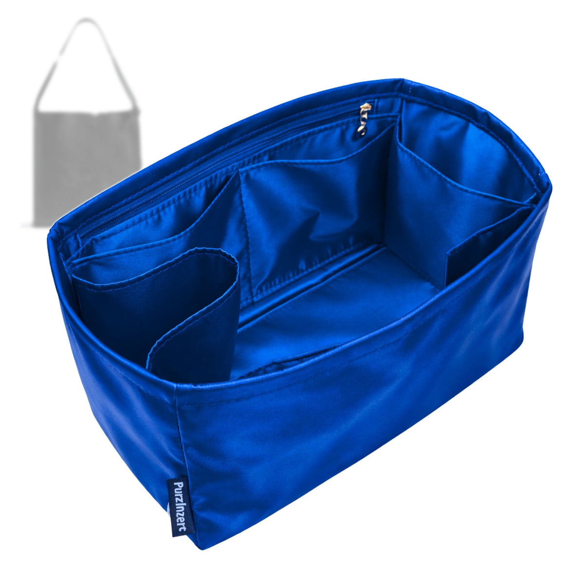 Bag Insert for (Bottega Veneta, Corriere) Organizer Tote Purse Organiser Liner Shaper [Premium Silk Material]
