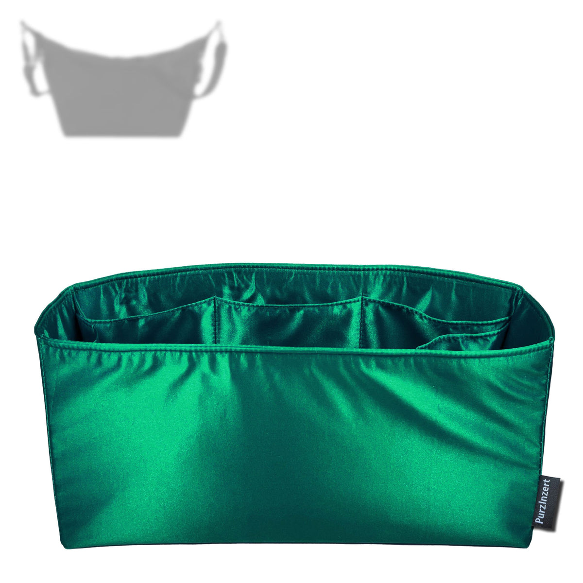 Bag Insert for (Longchamp, Le Pliage Energy M Crossbody 10343HSR) Organizer Tote Purse Organiser Liner Shaper [Premium Silk Material]