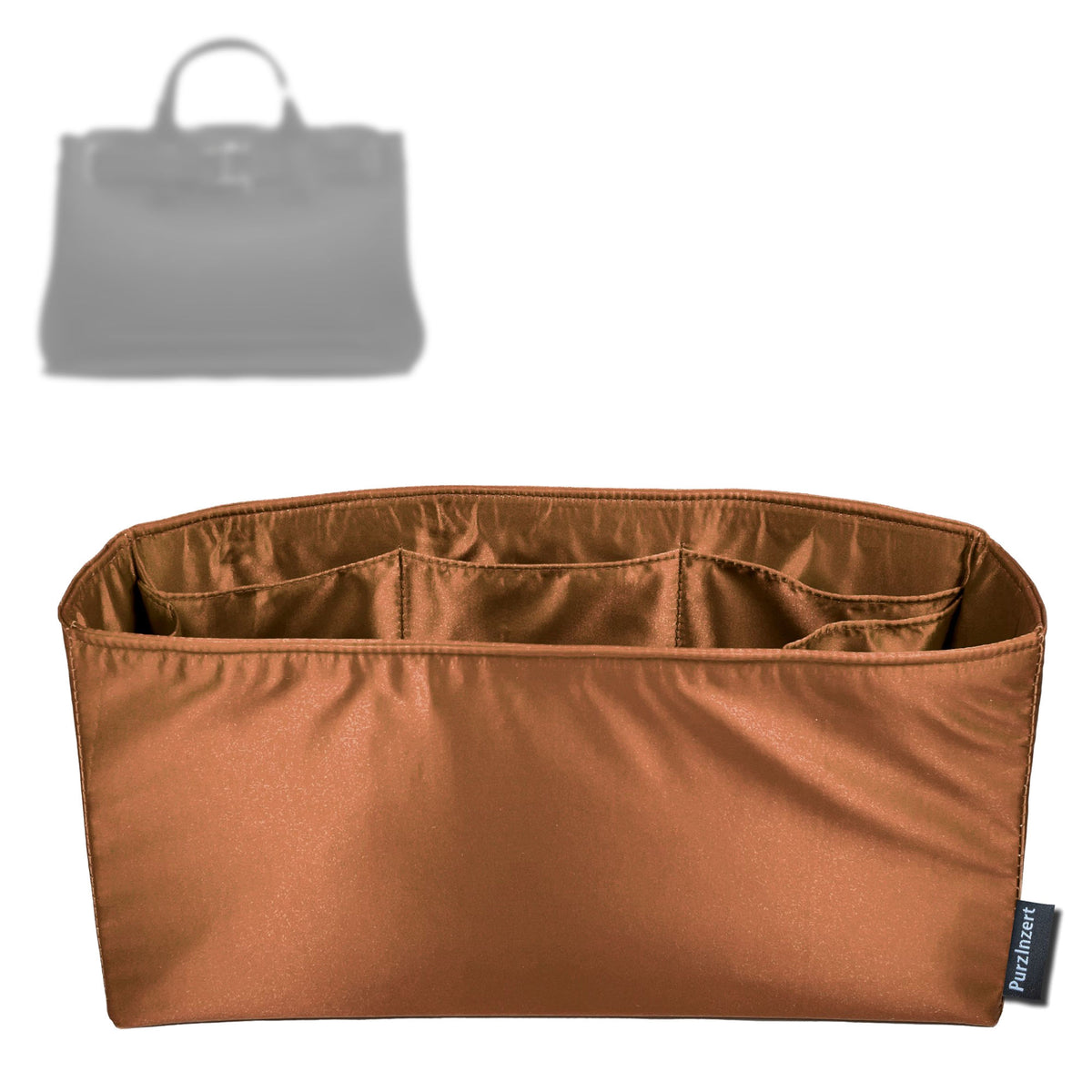 Bag Insert for (Dior, Small Dio* Normandie Tote) Organizer Tote Purse Organiser Liner Shaper [Premium Silk Material]