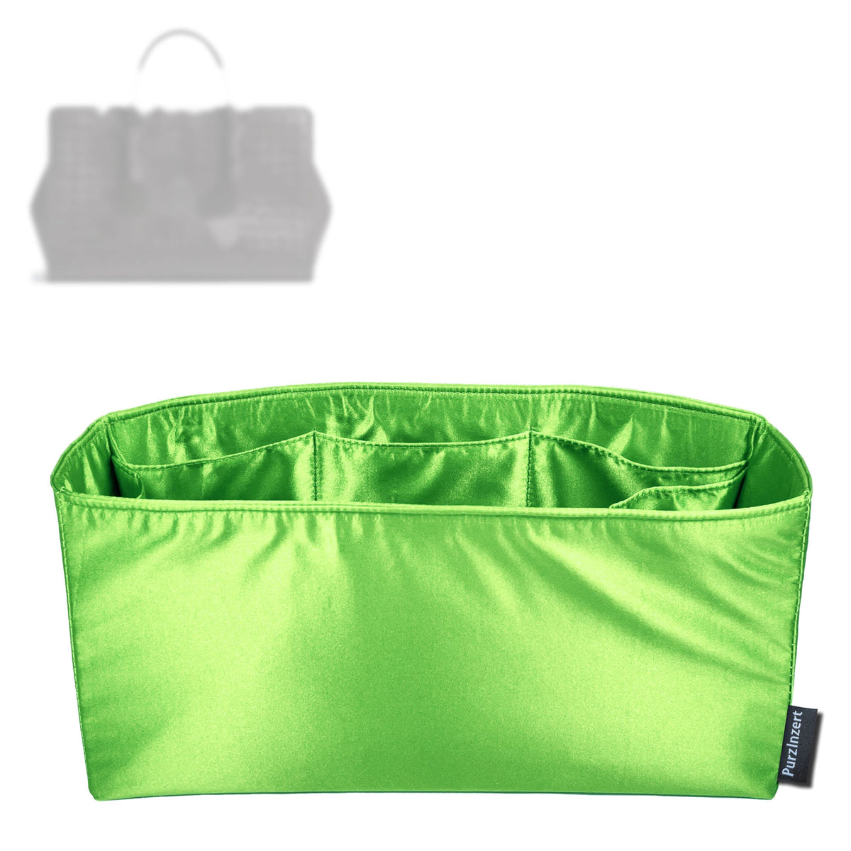 Bag Insert for (Bottega Veneta, Small Barbara Tote) Organizer Tote Purse Organiser Liner Shaper [Premium Silk Material]