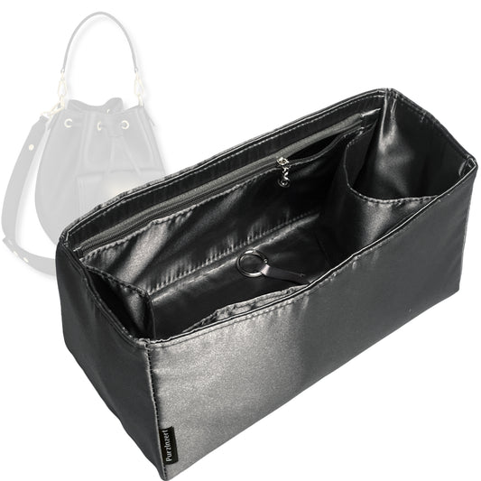 Bag Insert for (LV, Lockme Bucket) Organizer Tote Purse Organiser Liner Shaper [Premium Silk Material]