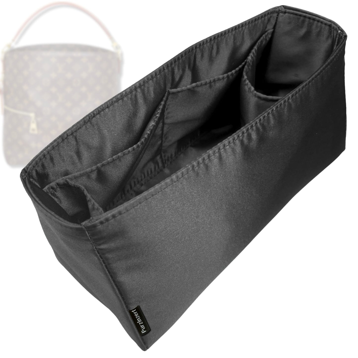 Bag Insert for (LV, Melie) Organizer Tote Purse Organiser Liner Shaper [Premium Silk Material]