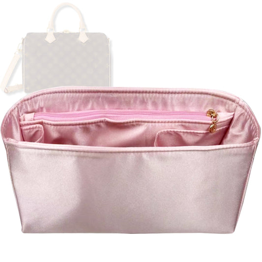 Bag Insert for (LV, Speedy 30) Organizer Tote Purse Organiser Liner Shaper [Premium Silk Material]