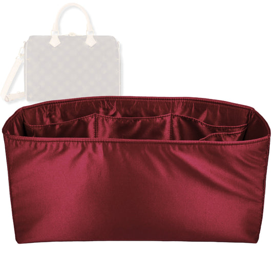 Bag Insert for (LV, Speedy 40) Organizer Tote Purse Organiser Liner Shaper [Premium Silk Material]