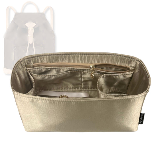 Bag Insert for (LV, Montsouris PM (Small)) Organizer Tote Purse Organiser Liner Shaper [Premium Silk Material]