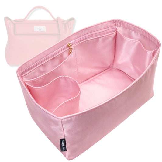 Bag Insert for (Hermes, 24/24 35 Bag) Organizer Tote Purse Organiser Liner Shaper [Premium Silk Material]