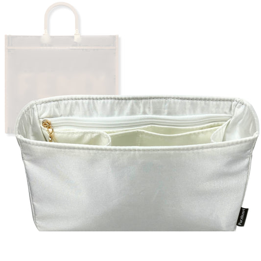 Bag Insert for (Fendi, Sunshine Large) Organizer Tote Purse Organiser Liner Shaper [Premium Silk Material]