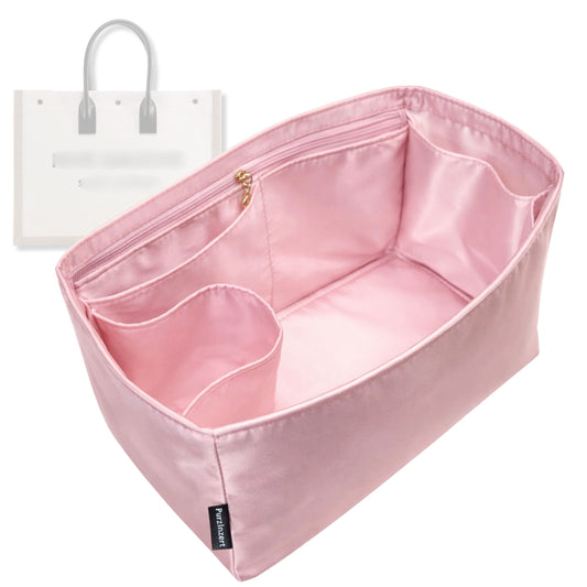 Bag Insert for (Saint Laurent (YSL), Rive Gauche Small) Organizer Tote Purse Organiser Liner Shaper [Premium Silk Material]