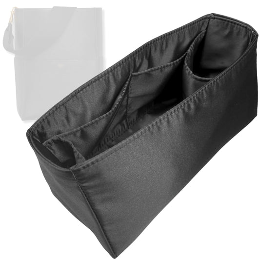 Bag Insert for (Celine, Sangle Bucket Medium) Organizer Tote Purse Organiser Liner Shaper [Premium Silk Material]