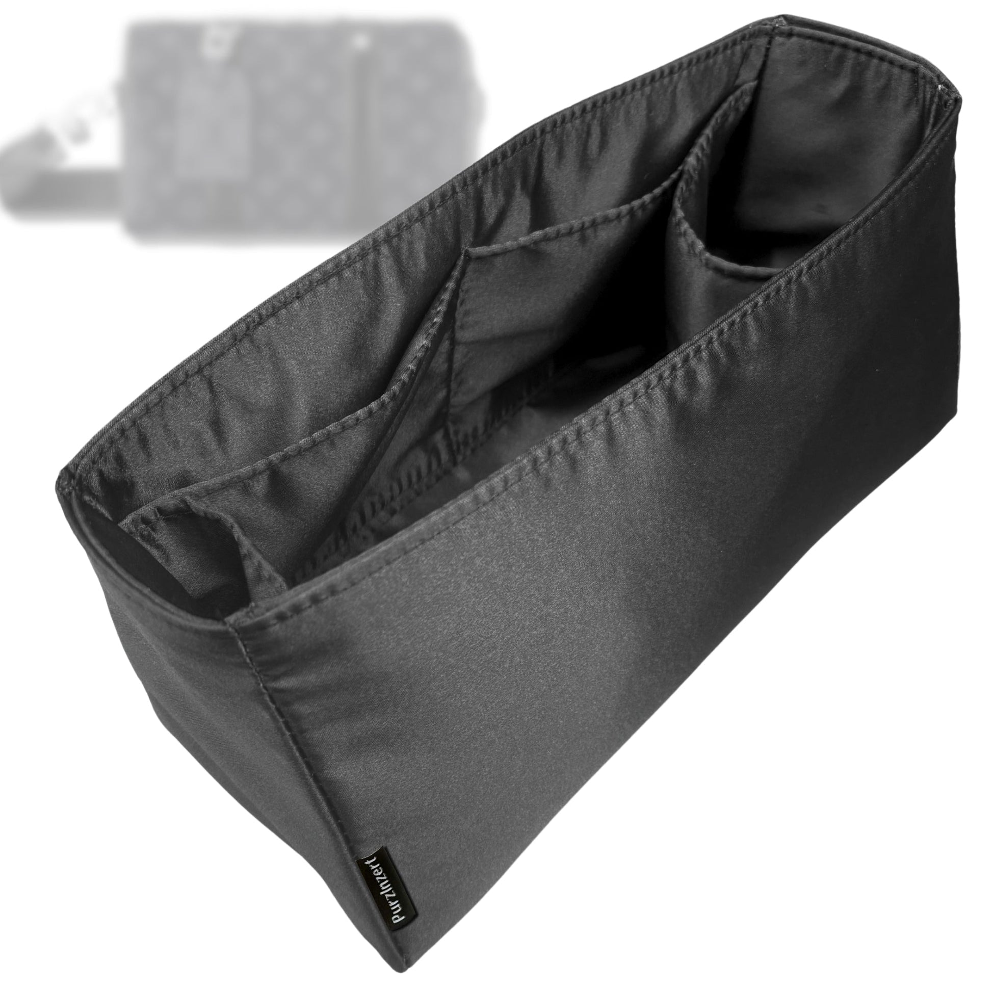 Bag Insert for (LV, City Keepall) Organizer Tote Purse Organiser Liner Shaper [Premium Silk Material]