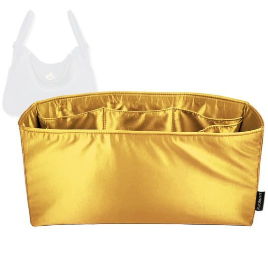 Bag Insert for (Hermes, Lindy 26) Organizer Tote Purse Organiser Liner Shaper [Premium Silk Material]