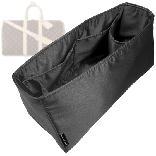 Bag Insert for (LV, Keepall 25) Organizer Tote Purse Organiser Liner Shaper [Premium Silk Material]