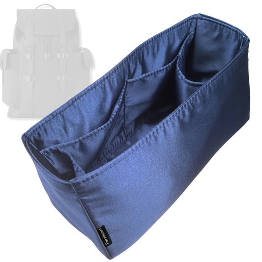 Bag Insert for (LV, Christopher PM) Organizer Tote Purse Organiser Liner Shaper [Premium Silk Material]