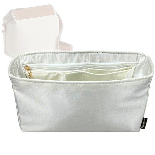 Bag Insert for (Hermes, R.M.S 12H bag) Organizer Tote Purse Organiser Liner Shaper [Premium Silk Material]