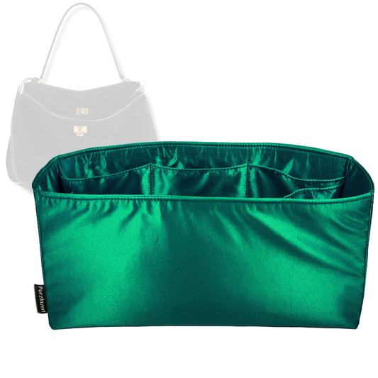 Bag Insert for (Balenciaga, Rodeo Medium Handbag) Organizer Tote Purse Organiser Liner Shaper [Premium Silk Material]