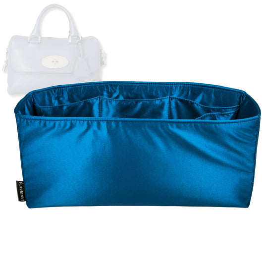Bag Insert for (Mulberry, Del Rey Small) Organizer Tote Purse Organiser Liner Shaper [Premium Silk Material]