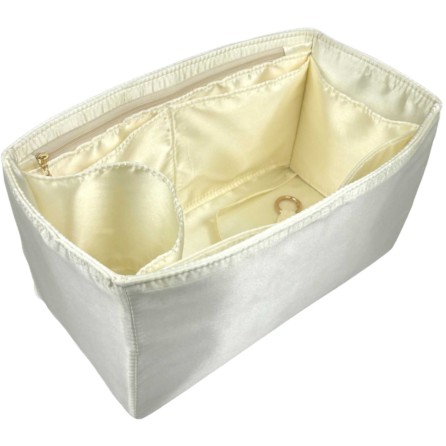 Bag Insert for (LV, Shopper Tote GM) Organizer of Silk Fabric