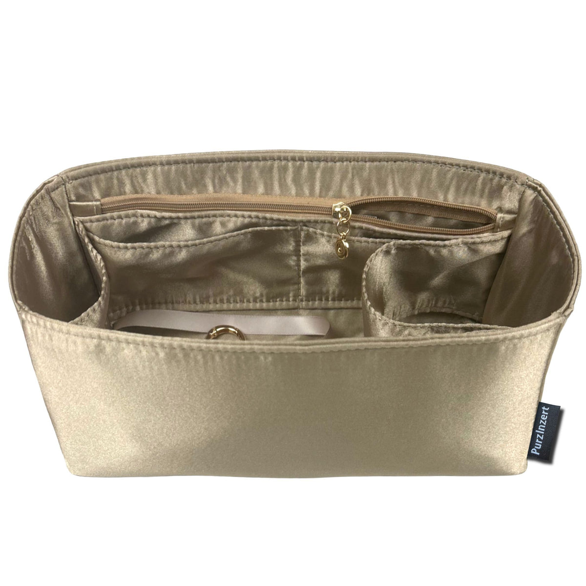Bag Insert for (Hermes, Garden Party 23) Organizer of Silk Fabric