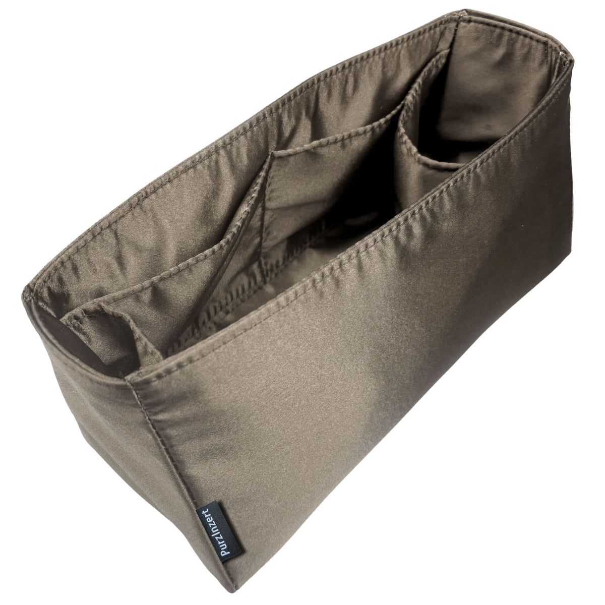 Bag Insert for (Celine, Medium FLAT SHOPPER IN Triomphe Canvas) Organizer of Silk Fabric