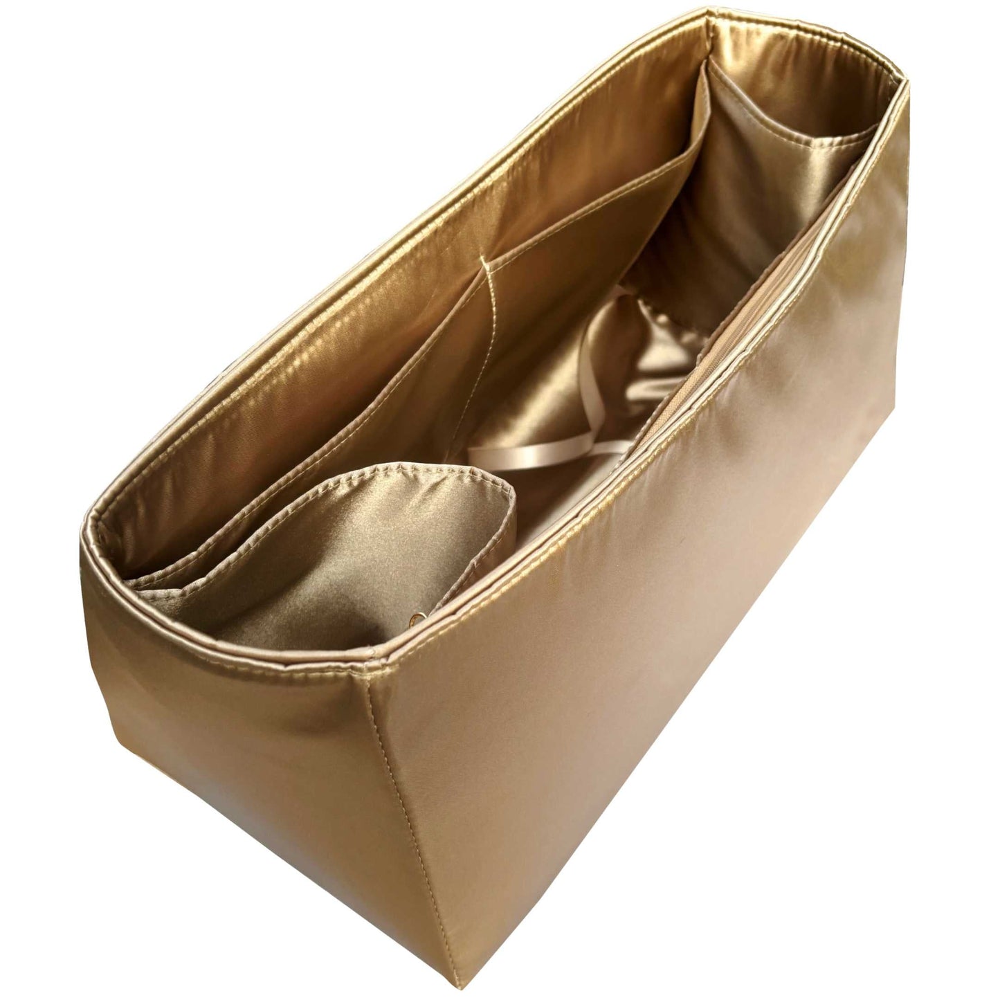 Bag Insert for (Madewell, Essential Extra-Large Bucket) Organizer of Silk Fabric