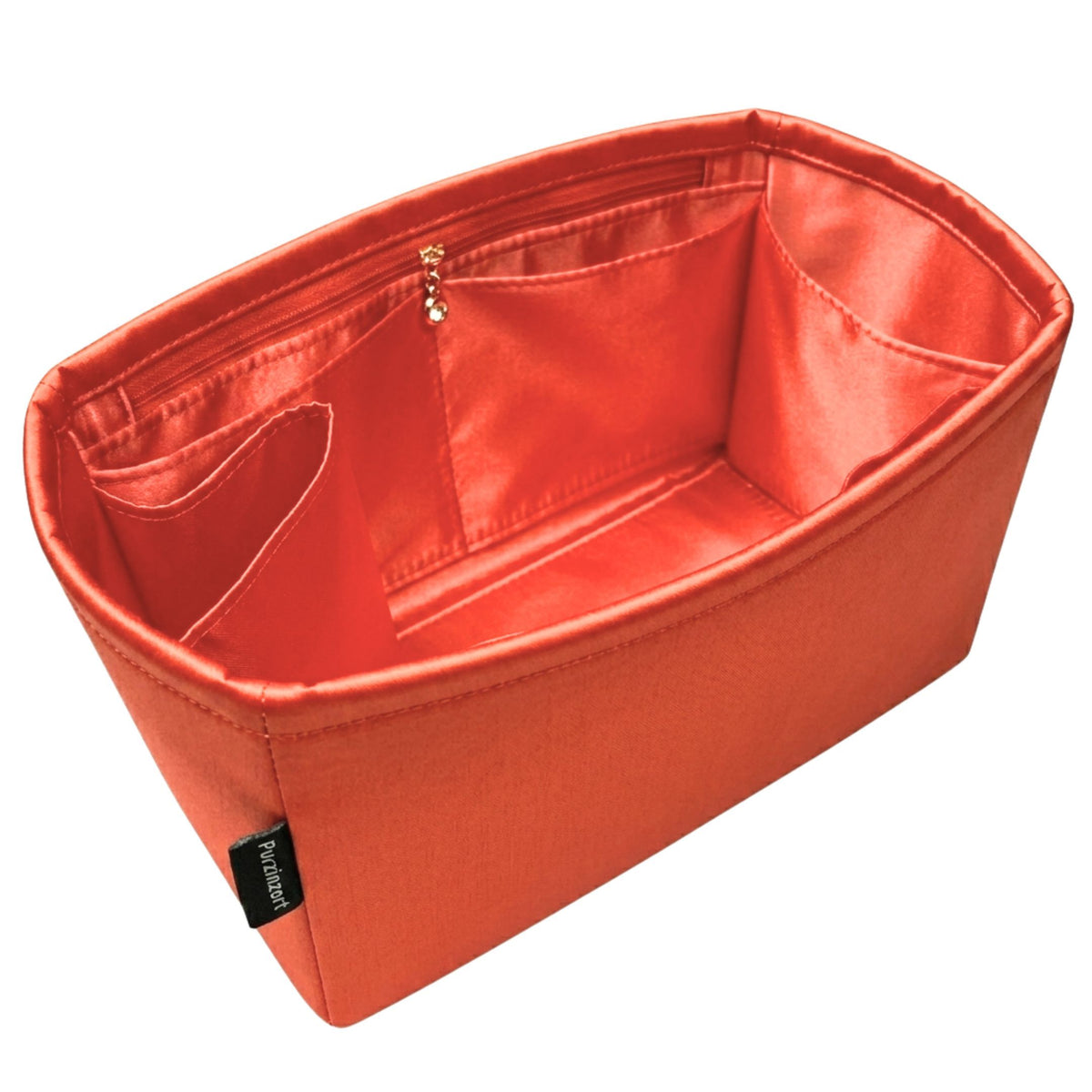 Bag Insert for (Celine, Small CUBE BAG) Organizer of Silk Fabric