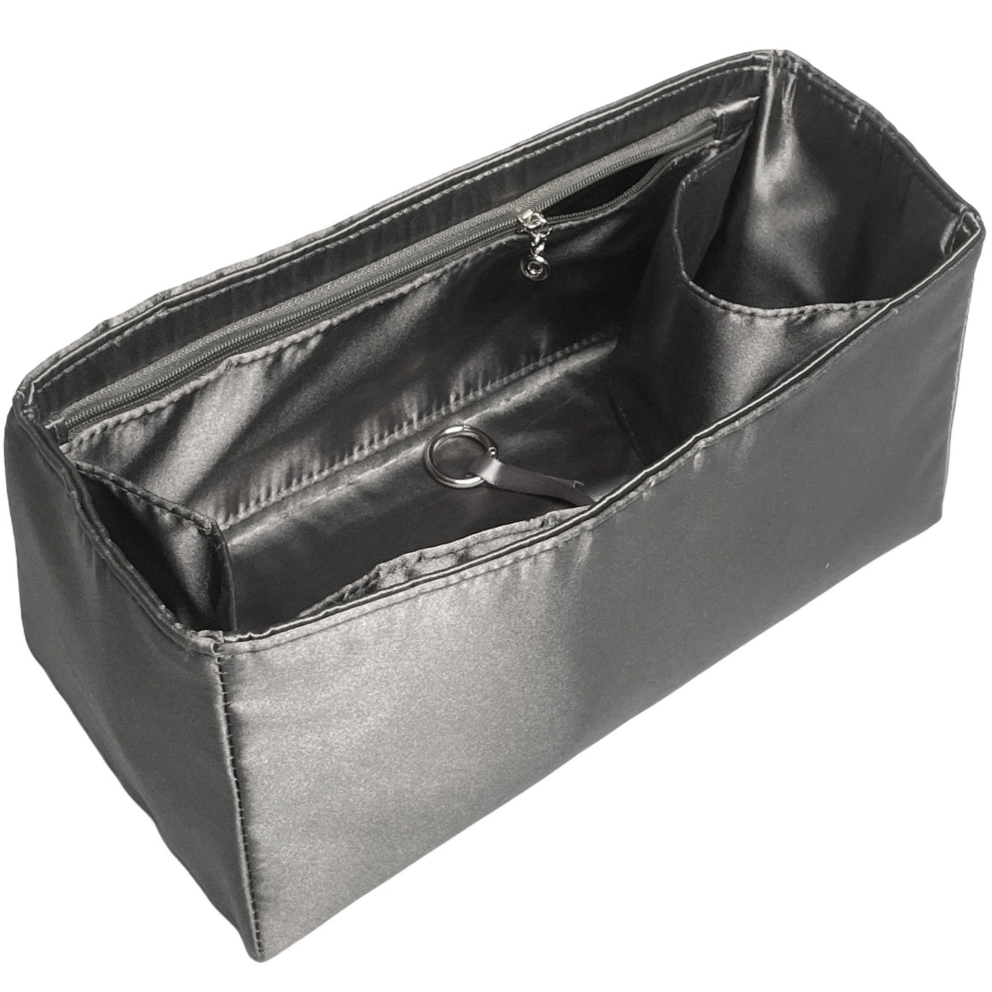Bag Insert for (Madewell, Essential Bucket Tote) Organizer of Silk Fabric