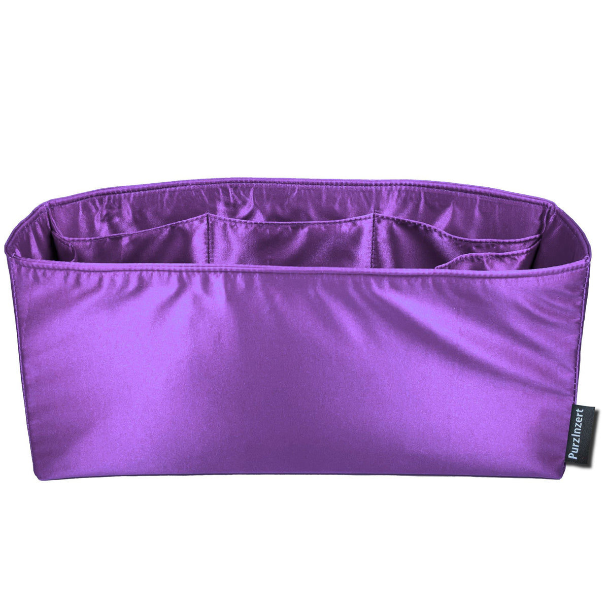 Bag Insert for (Ferragamo, Folded tote bag Large) Organizer of Silk Fabric