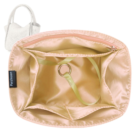 Bag Insert for (Songmont, Mini Song Bag) Organizer Tote Purse Organiser Liner Shaper [Premium Silk Material]